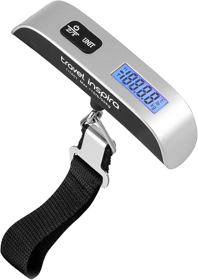 Travel Inspira Digital Luggage Scale (110 lbs)